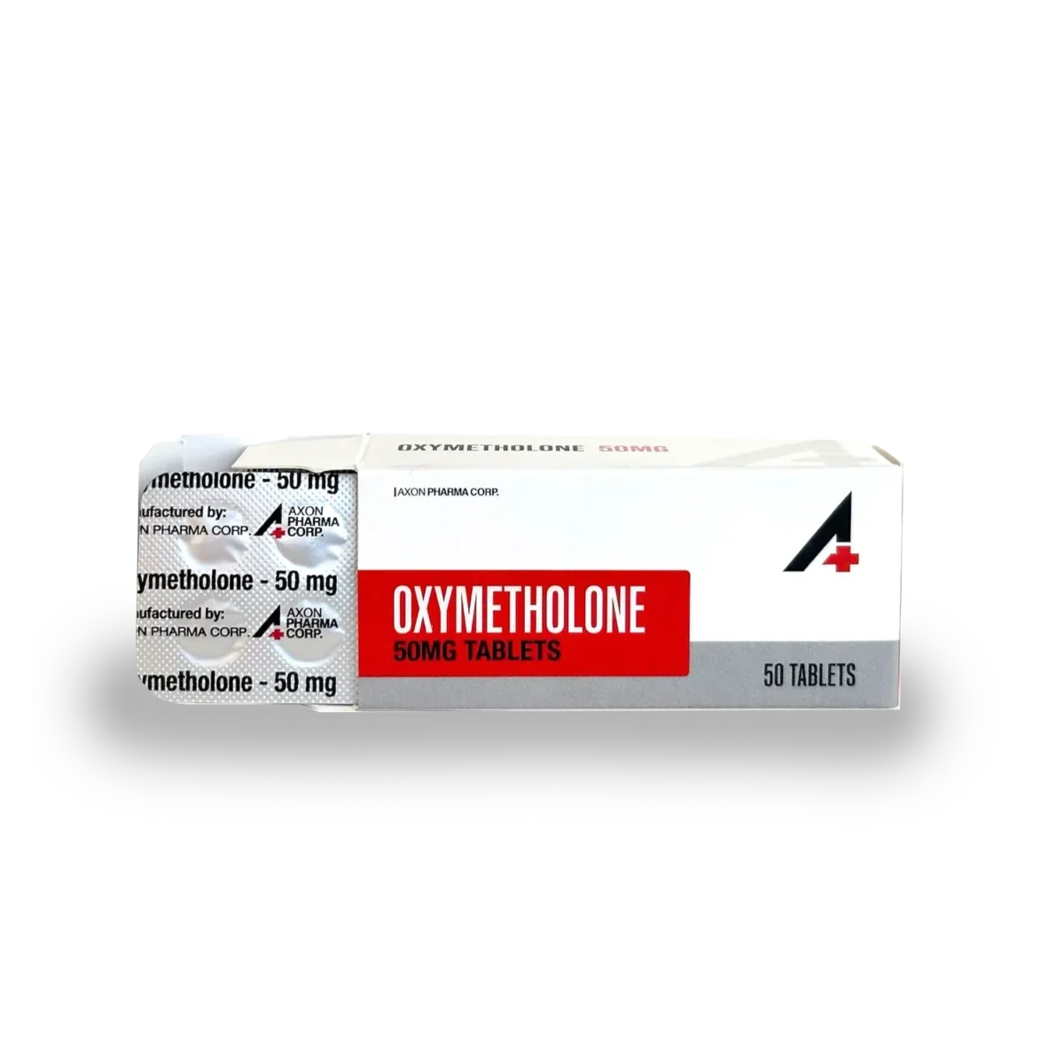 AXON PHARMA – OXYMETHOLONE (ANADROL) 50MG X 45 - Image 1