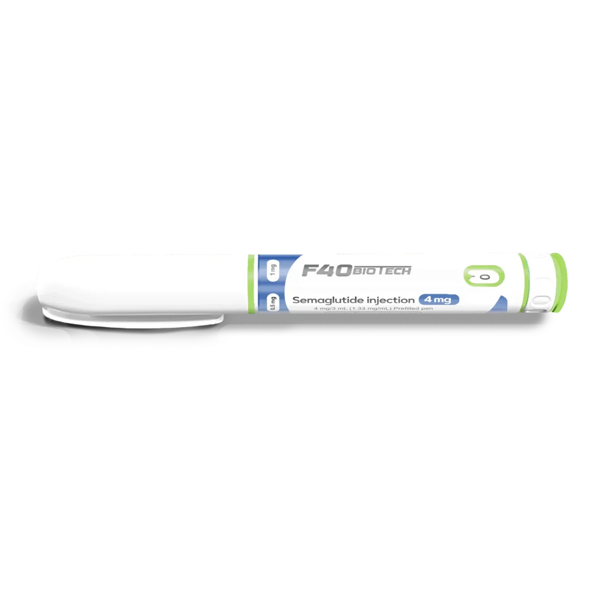 F40 Semaglutide (Generic Ozempic) pen 4mg – Adjustable dosage pen .25MG/.5MG/1MG injection. 3 SETTINGS - Image 1