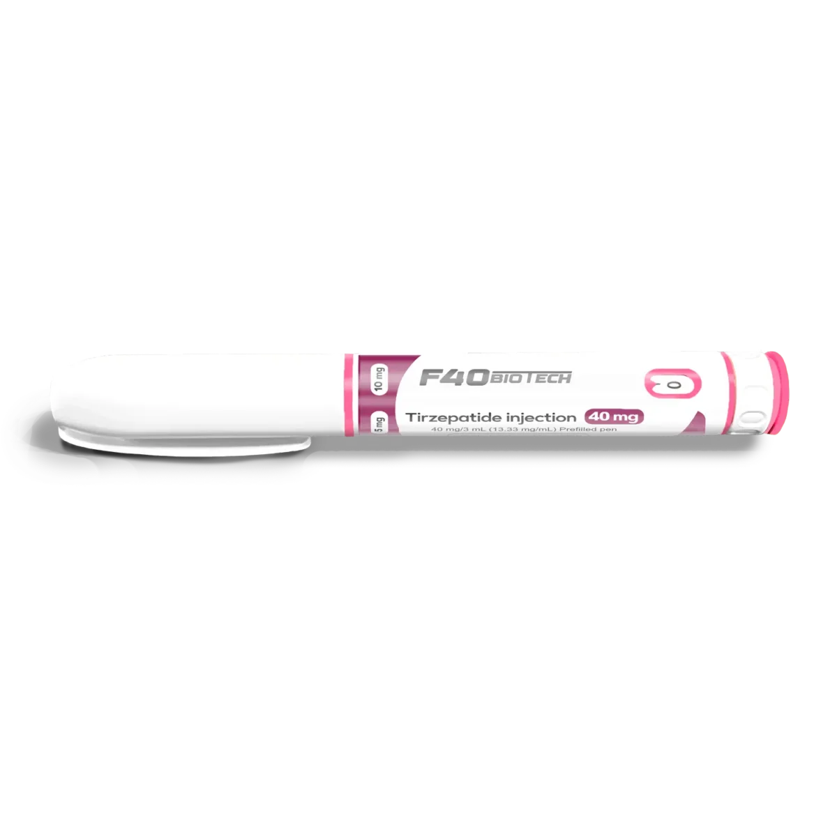 Tirzepatide (Mounjaro) pen 40mg – Adjustable dosage pen 2.5mg / 5mg/ 10mg – F40-Biotech Germany - Image 1
